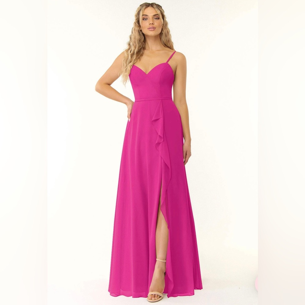 Azazie Naeem dress in Fuchsia (pink) - size A8